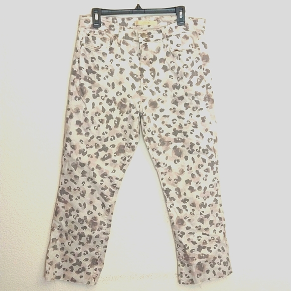 NWT Women's Joe's Jeans The Callie High Rise Cropped Boot Size 32 Leopard Print - Picture 5 of 12